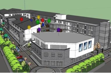 Sketchup商业模型|多层购物休闲中心,商业,现代中式-BIM建筑网