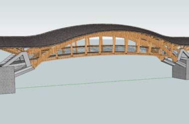 Sketchup小品模型|仿十字水桥,单拱,中式风格,小品-BIM建筑网