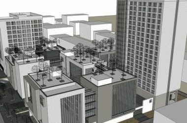 Sketchup办公模型|高层办公楼,现代风格-BIM建筑网
