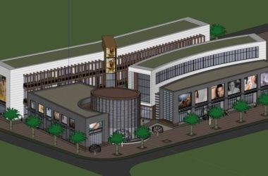 Sketchup商业模型|多层商业购物广场,现代风格-BIM建筑网