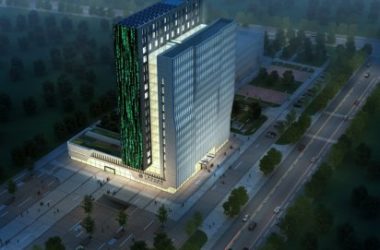 Sketchup办公模型|高层办公楼,现代风格-BIM建筑网