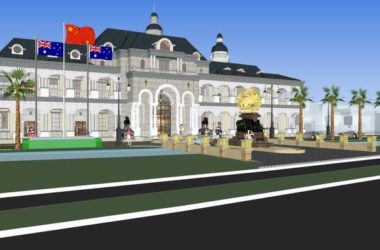 Sketchup酒店模型|多层澳洲酒店,古典风格-BIM建筑网