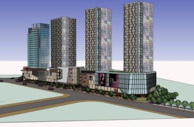 Sketchup综合体模型|多层高层综合体，办公楼，酒店，商业，现代风格-BIM建筑网