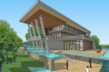 Sketchup景观模型|多层休闲景观会所,现代风格-BIM建筑网