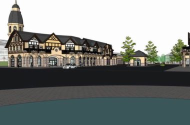 Sketchup商业模型|多层会所,商业,英式古典风格-BIM建筑网