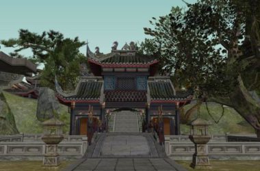 Sketchup古建筑模型|多层古建场景,中式风格 ,古建-BIM建筑网