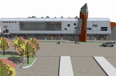 Sketchup车站路桥|多层北明汽车站,交通建筑,现代风格-BIM建筑网