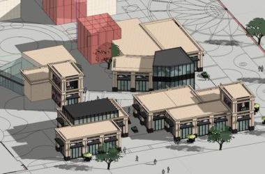 Sketchup商业模型|多层商业区,古典风格-BIM建筑网