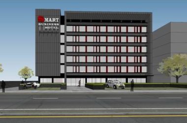 Sketchup酒店模型|多层酒店,现代风格-BIM建筑网