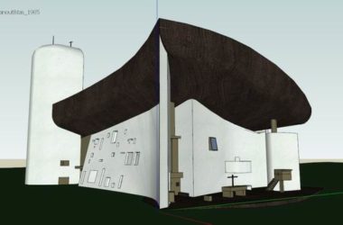 Sketchup文化模型|多层教堂,文化建筑,现代风格-BIM建筑网