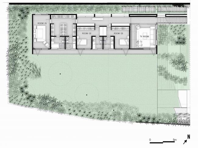 BIM建筑|郁郁葱葱,融于天然的巴西现代小清爽室第 BIM建筑|郁郁葱葱,融于天然的巴西现代小清爽室第