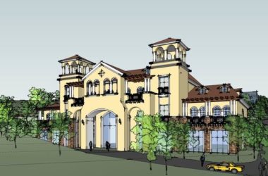 Sketchup酒店模型|多层地中海酒店,古典风格-BIM建筑网