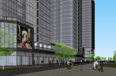 Sketchup办公模型|高层办公楼,商业,现代风格-BIM建筑网