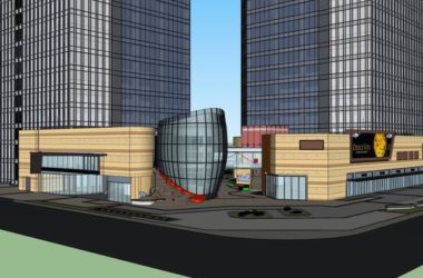 Sketchup办公模型|高层办公楼,商业,现代风格-BIM建筑网