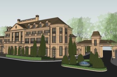 Sketchup商业模型|多层商业建筑，欧式古典风格-BIM建筑网