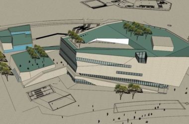 Sketchup文化模型|多层展览馆,文化建筑,现代风格-BIM建筑网