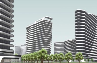 Sketchup综合体模型|高层商业综合体,住宅,现代风格-BIM建筑网