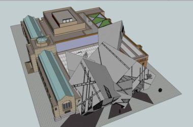 Sketchup文化模型|多层皇家安大略博物馆,文化建筑,现代风格-BIM建筑网