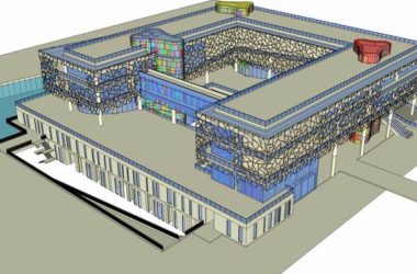 Sketchup文化模型|多层美术馆,文化建筑,现代风格-BIM建筑网