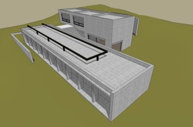 Sketchup文化模型|多层博物馆,文化建筑,现代风格-BIM建筑网