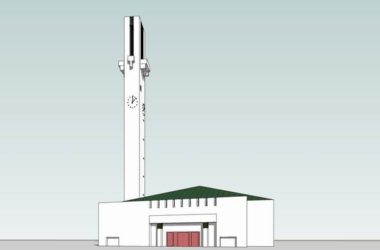Sketchup办公模型|珊纳约基市政府中心,多层,公建-BIM建筑网