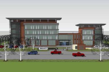 Sketchup办公模型|多层办公楼,现代风格-BIM建筑网