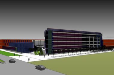 Sketchup办公模型|多层消防指挥中心,办公,现代风格-BIM建筑网