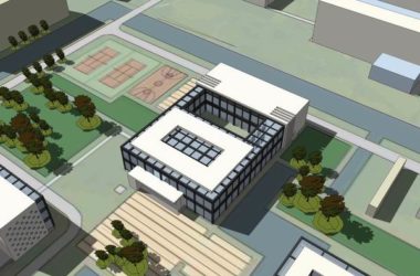 Sketchup文化模型|多层档案馆,文化建筑,现代风格-BIM建筑网