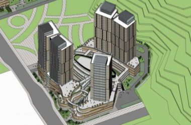 Sketchup综合体模型|多高层混合,超高层商业综合体,住宅,现代风格-BIM建筑网