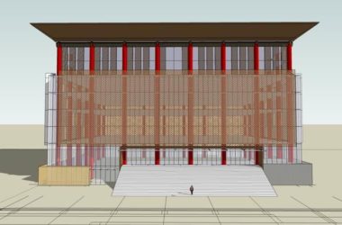 Sketchup办公模型|多层办公楼,写字楼,现代风格-BIM建筑网