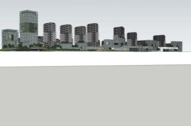 Sketchup办公模型|高层办公楼,现代风格-BIM建筑网