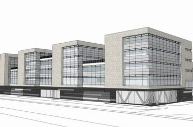 Sketchup办公模型|多层办公,现代风格-BIM建筑网