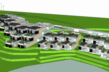 Sketchup酒店模型|多层宁波力隆山庄规划,度假酒店,现代风格-BIM建筑网