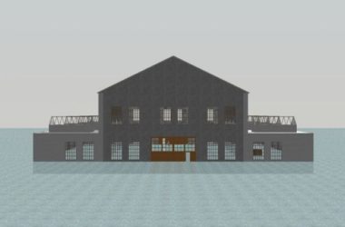 Sketchu工业厂房|多层仓库,工业工厂厂房,古典风格-BIM建筑网
