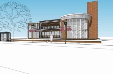 Sketchup住宅模型|多层售楼处,住宅,现代风格-BIM建筑网