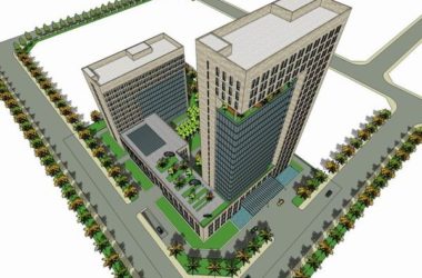 Sketchup办公模型|高层办公楼,写字楼,现代风格-BIM建筑网