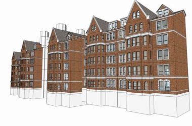 Sketchup住宅模型|多层会所,住宅,底层商业,欧式古典风格-BIM建筑网