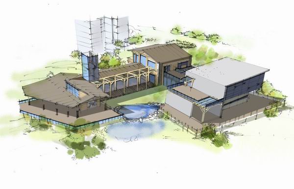 Sketchup住宅模型|多层住宅会所,现代风格 Sketchup住宅模型|多层住宅会所,现代风格
