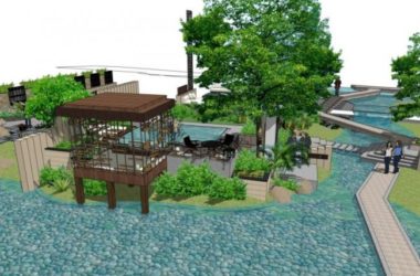 Sketchup景观模型|庭院景观,现代风格,现代庭院景观-BIM建筑网