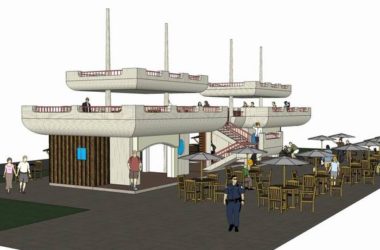 Sketchup商业模型|多层船屋售卖,商业,现代风格-BIM建筑网