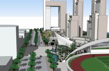 Sketchup综合体模型|高层综合体,办公楼,商业,酒店,公寓,现代风格-BIM建筑网