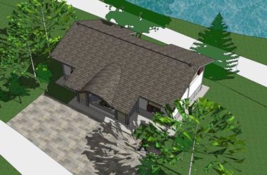Sketchup小品模型|公共厕所,公厕,古典风格,小品-BIM建筑网
