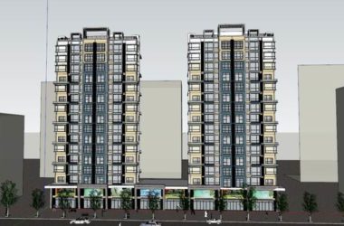 Sketchup住宅模型|高层住宅,现代风格-BIM建筑网