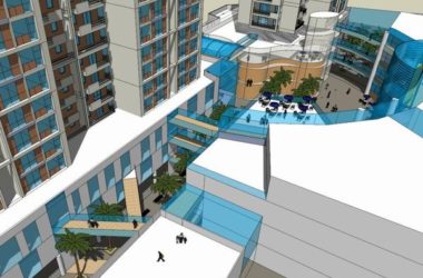 Sketchup住宅模型|高层住宅,底层商业,现代风格-BIM建筑网