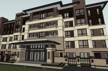 Sketchup住宅模型|多层住宅,花园洋房,现代风格-BIM建筑网