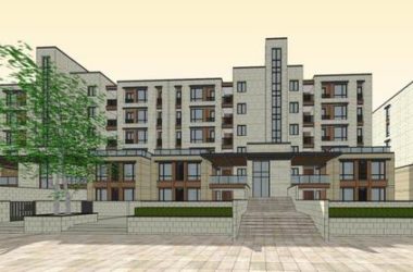 Sketchup住宅模型|多层住宅,现代风格-BIM建筑网