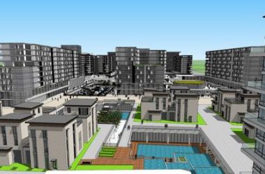 Sketchup住宅模型|多层住宅,高层住宅,现代风格-BIM建筑网