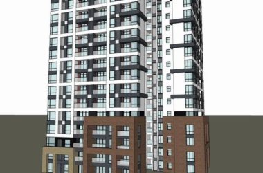Sketchup住宅模型|高层住宅,现代风格,33层-BIM建筑网