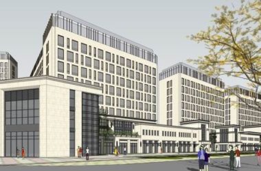 Sketchup住宅模型|高层住宅,现代风格,沿街商业,11+18层-BIM建筑网