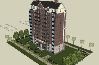 Sketchup住宅模型|高层住宅,古典风格,11层-BIM建筑网